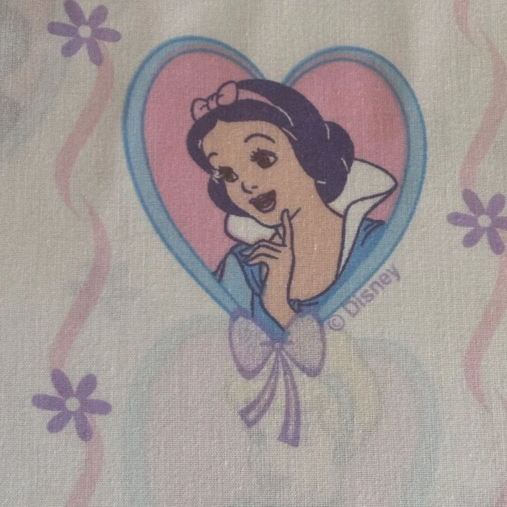 Rare Vintage 90s Disney Princess Twin Mattress Cover